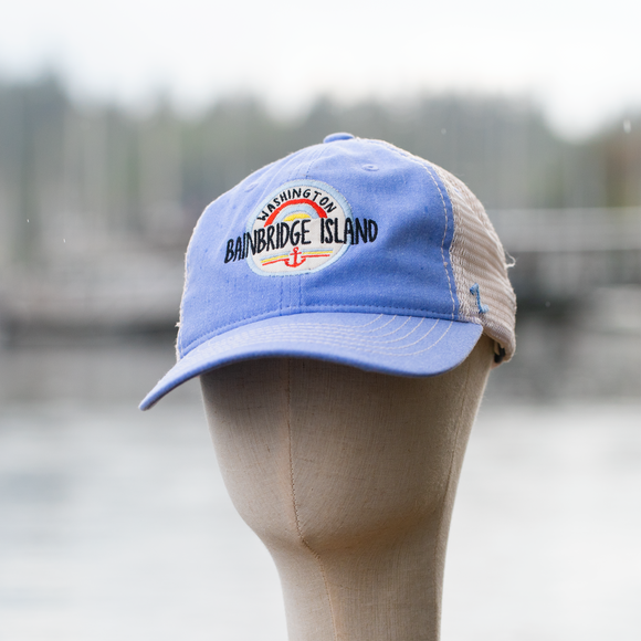Bainbridge Island Anchor Periwinkle | Trucker Hat