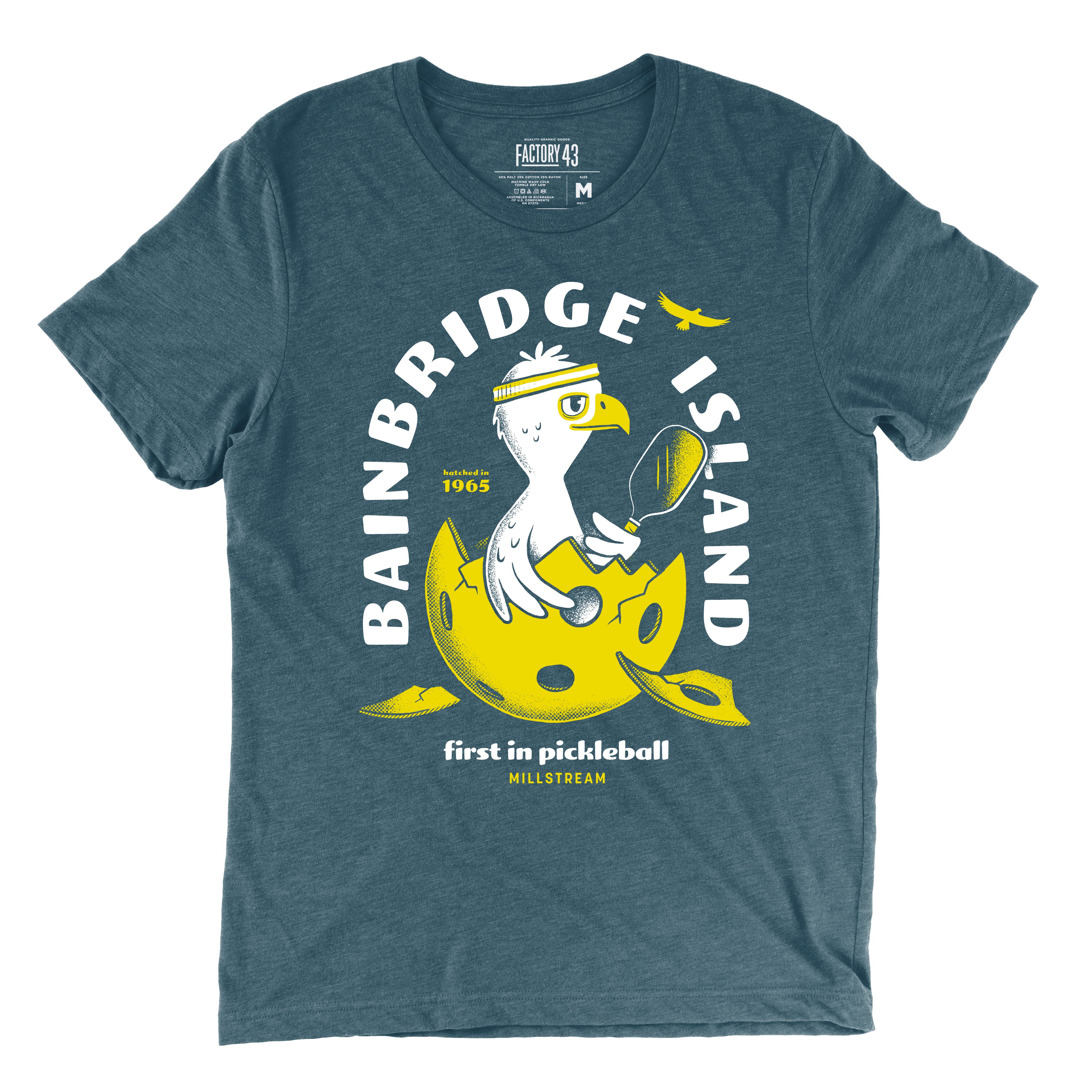 Bainbridge Island Hatchling Pickleball Pioneer | Blue