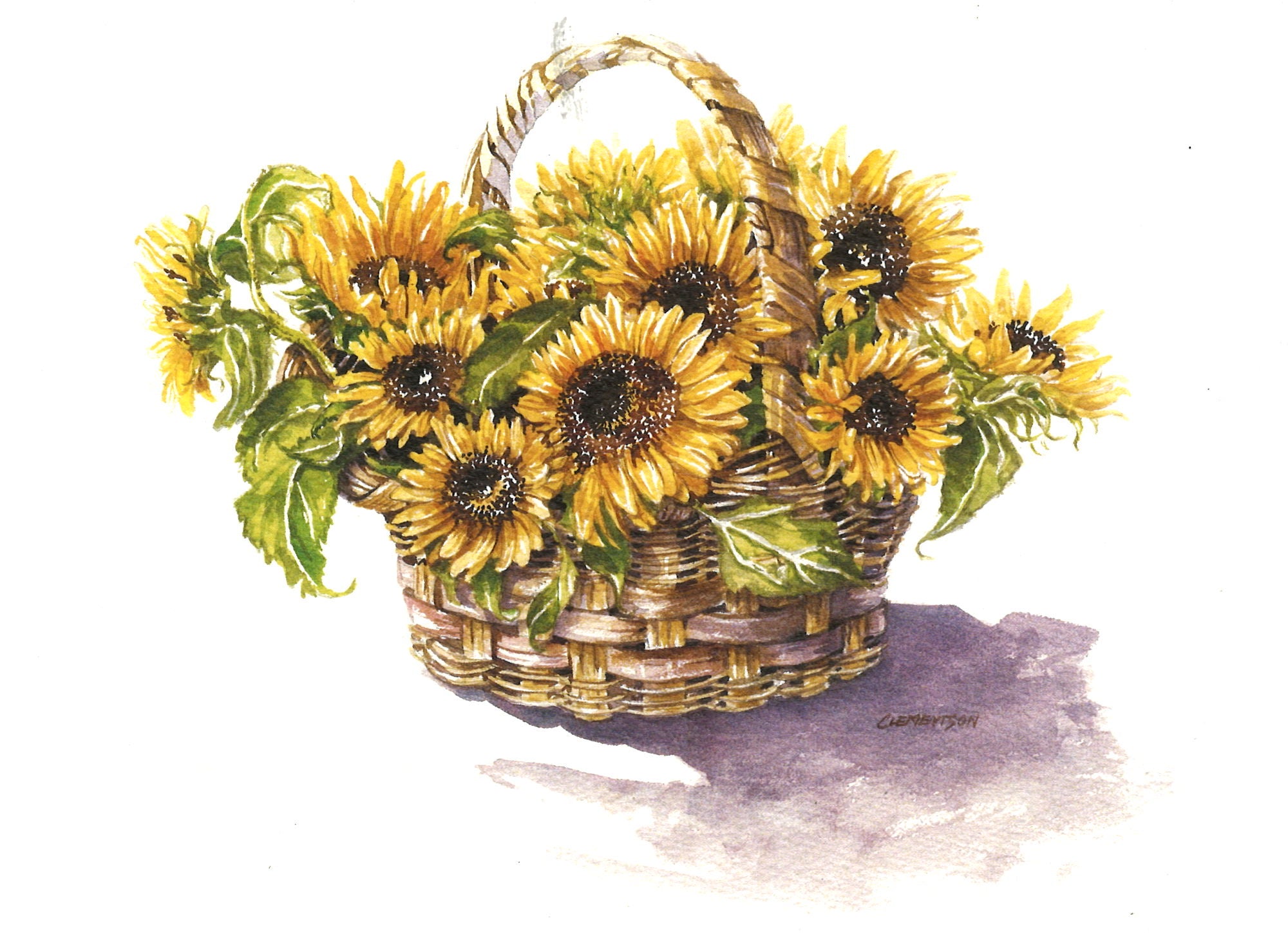 Sunflowers Greeting Card