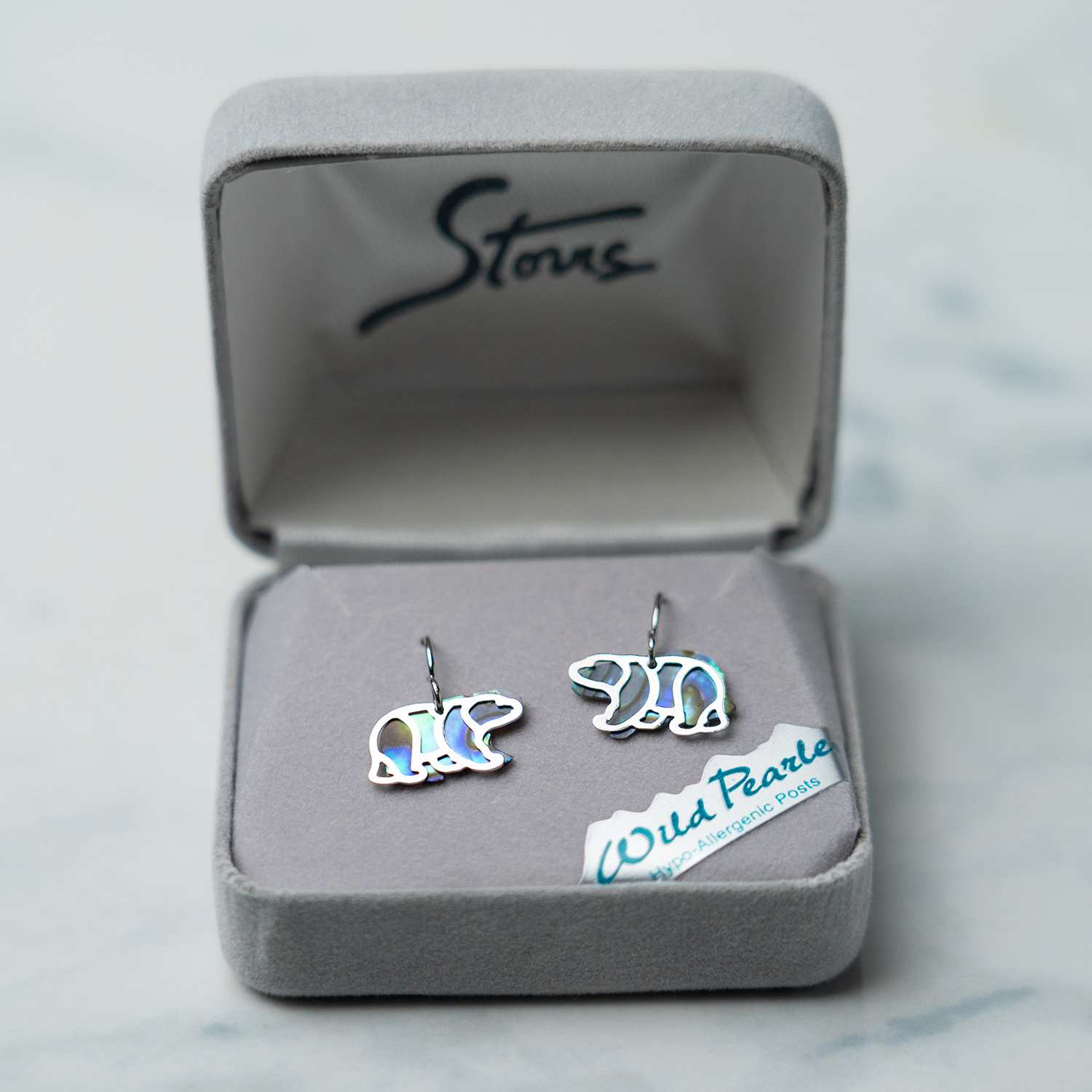 Bear Filigree Earrings