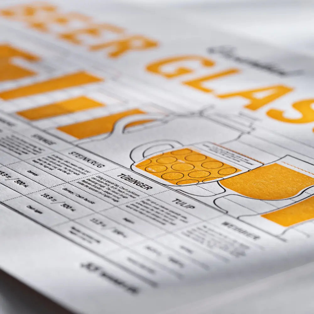 Essential Beer Glasses Chart