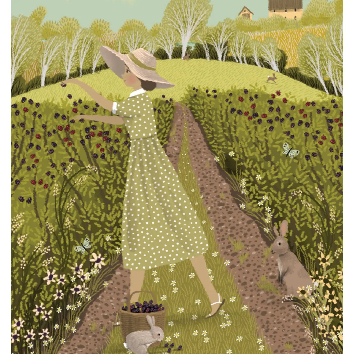 Berry Picking Card