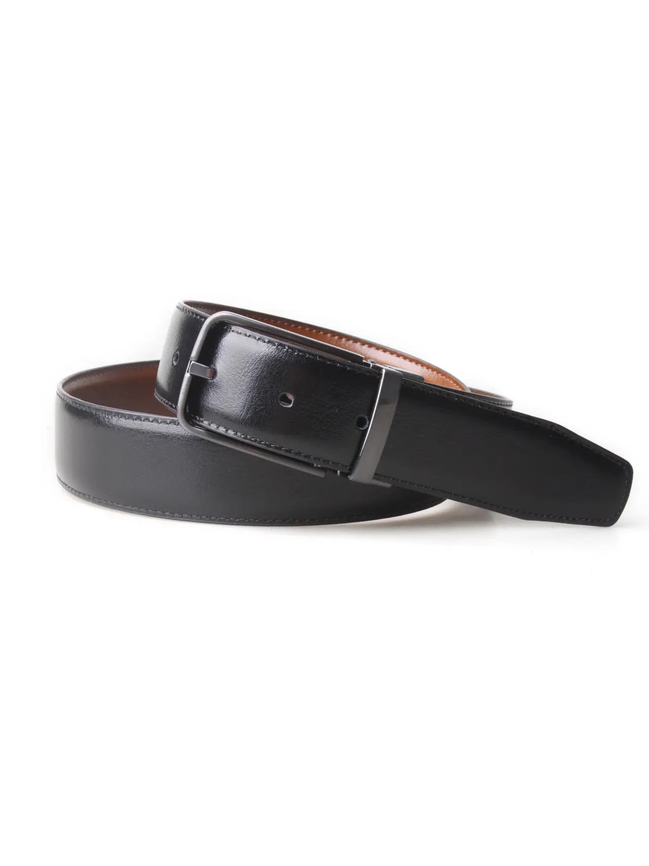 Kelvin Reversible Leather 3.5 CM Belt