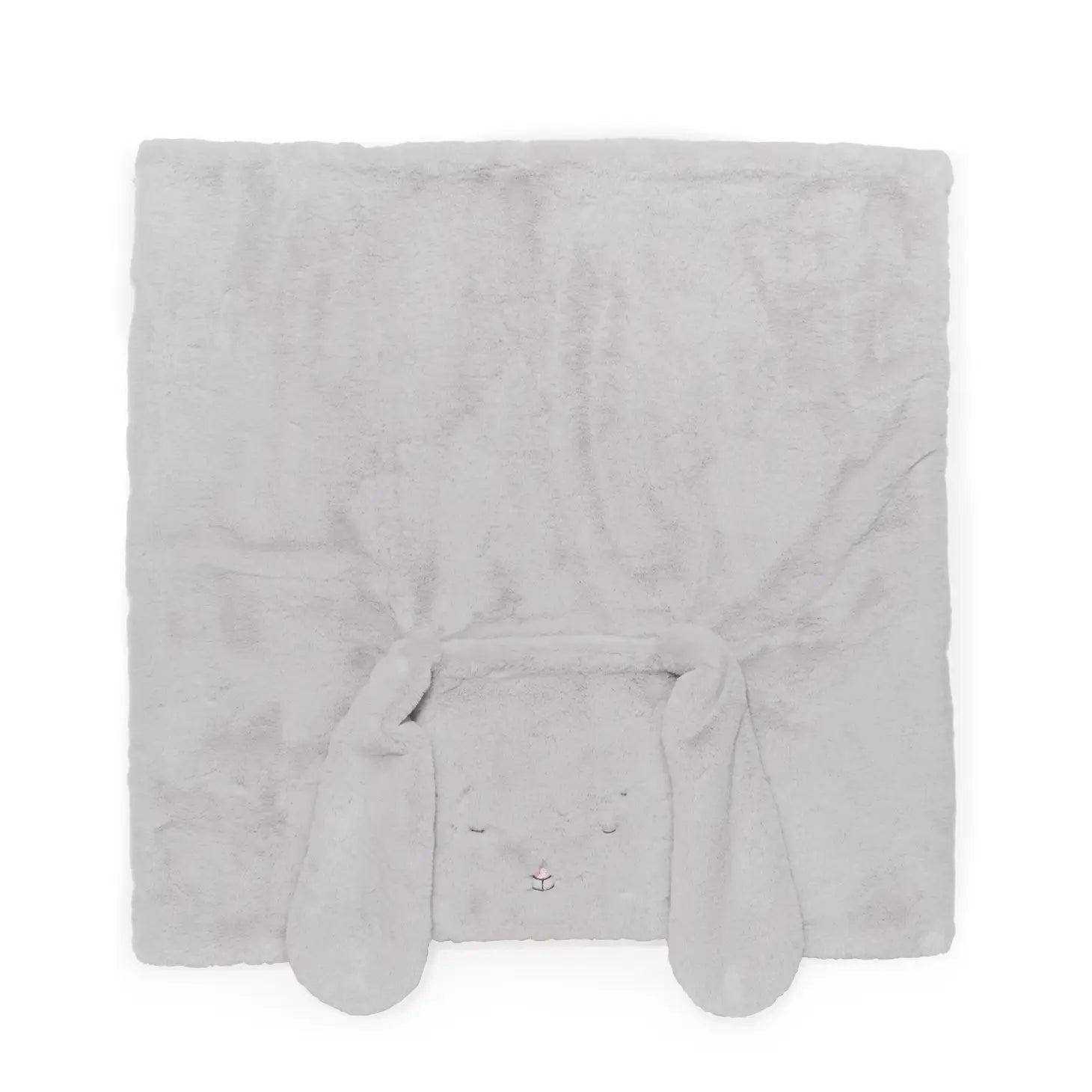 Blossom Gray Bunny Tuck Me In Blanket