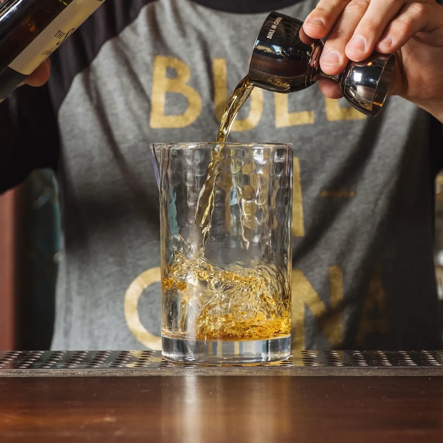 Bull in China "The Flagship" Mixing Glass