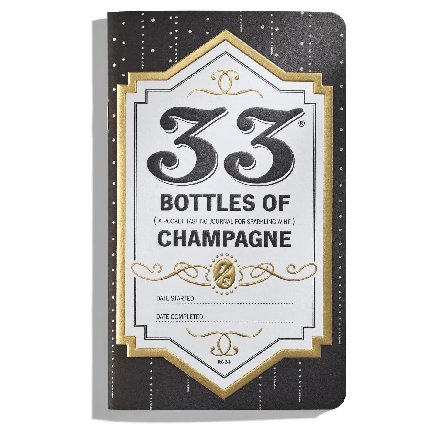Bottles of Champagne Journal by 33 Books