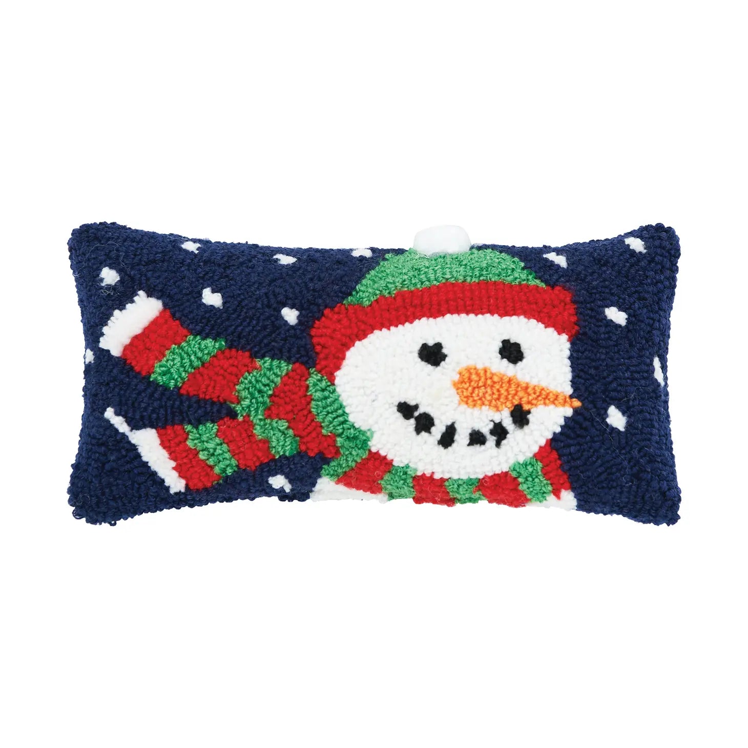 Christmas Winter Snowman Throw Pillow