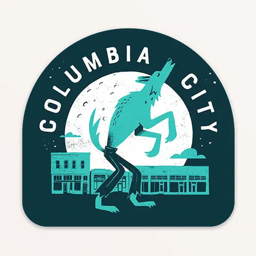 Columbia City Sticker
