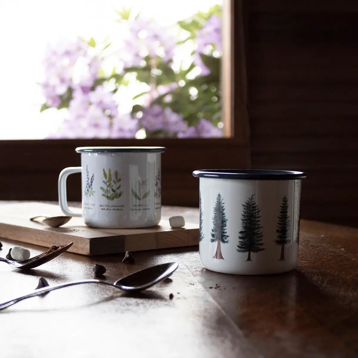 Evergreens Camper Mug