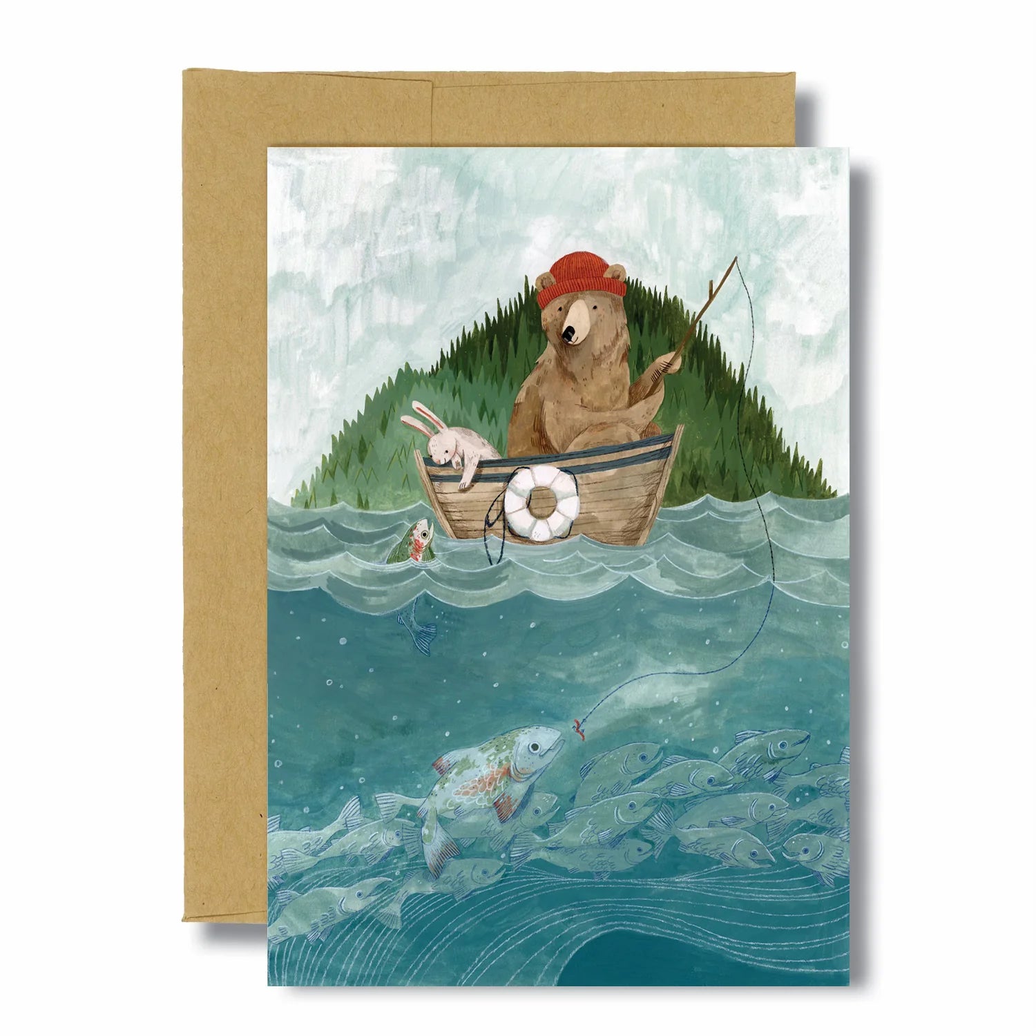 Fishing Day Art Print