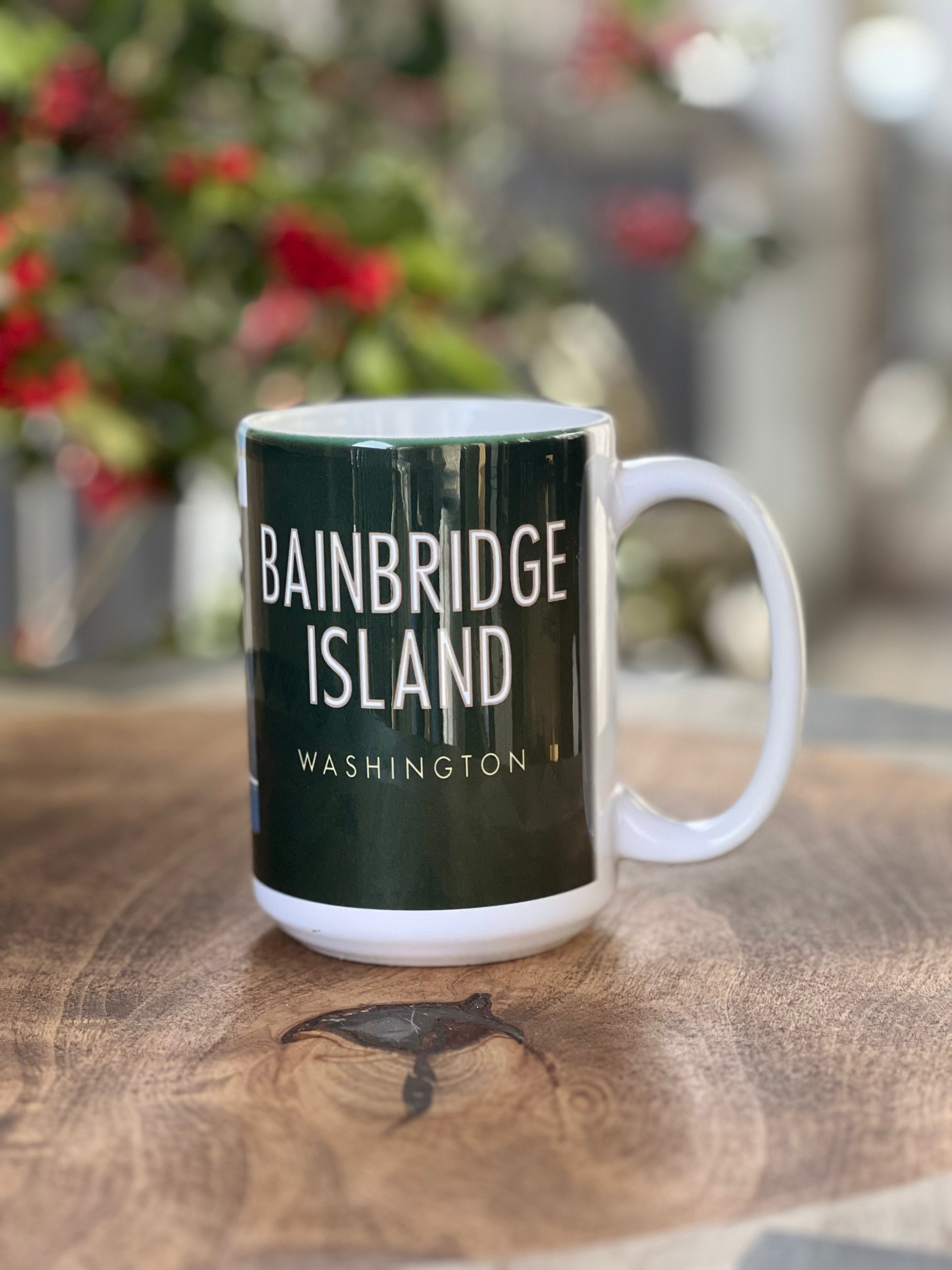 Bainbridge Island WA Ferry Mugs