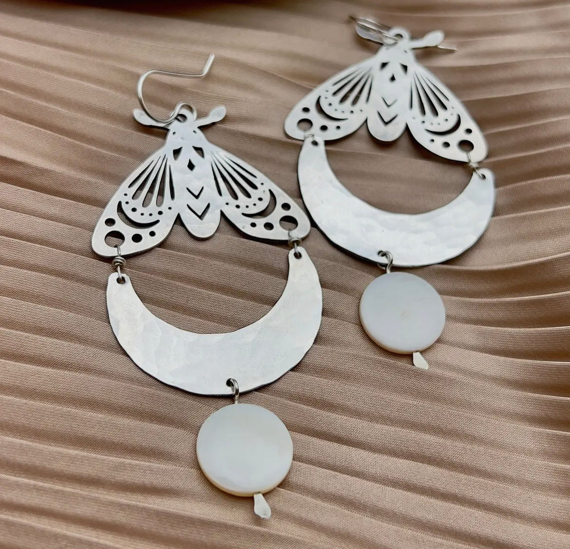 Luna Moth Earrings