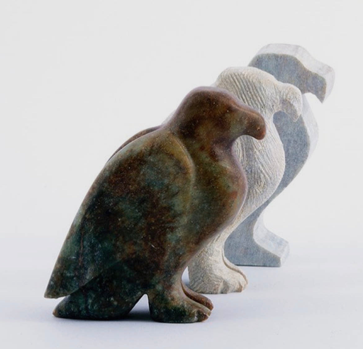 Eagle Soapstone Carving and Whittling