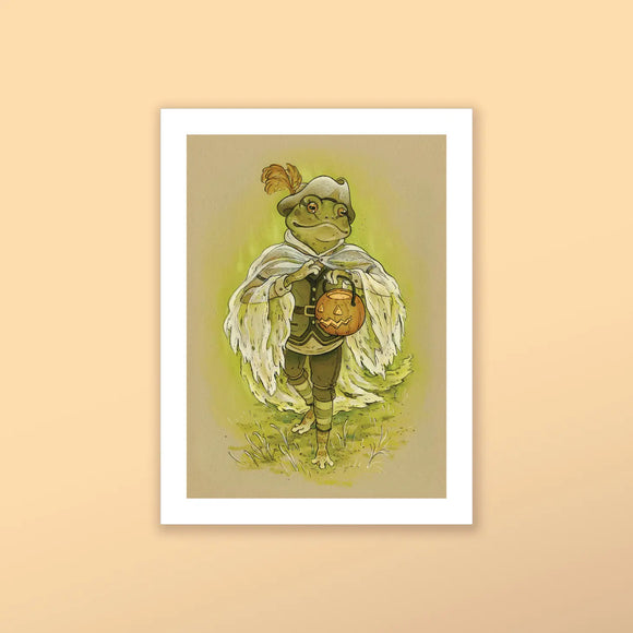 Ghost Frog Art Print - Fine Art Print