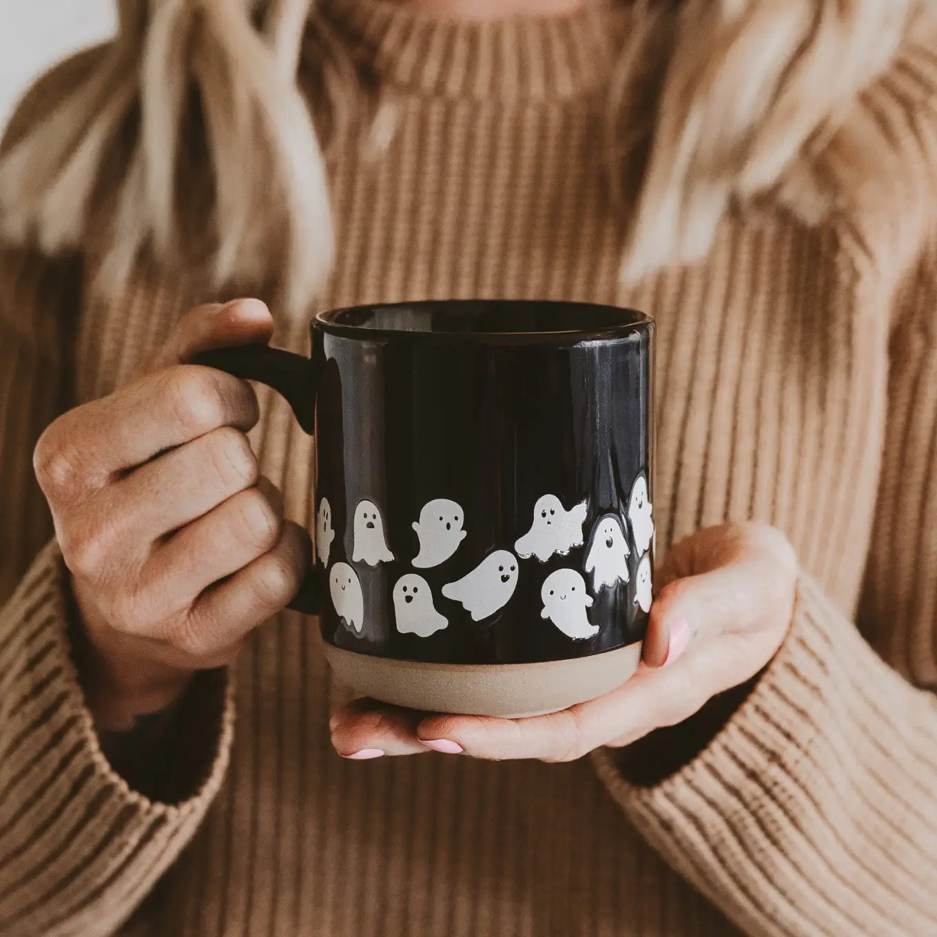 Ghost Pattern Coffee Mug