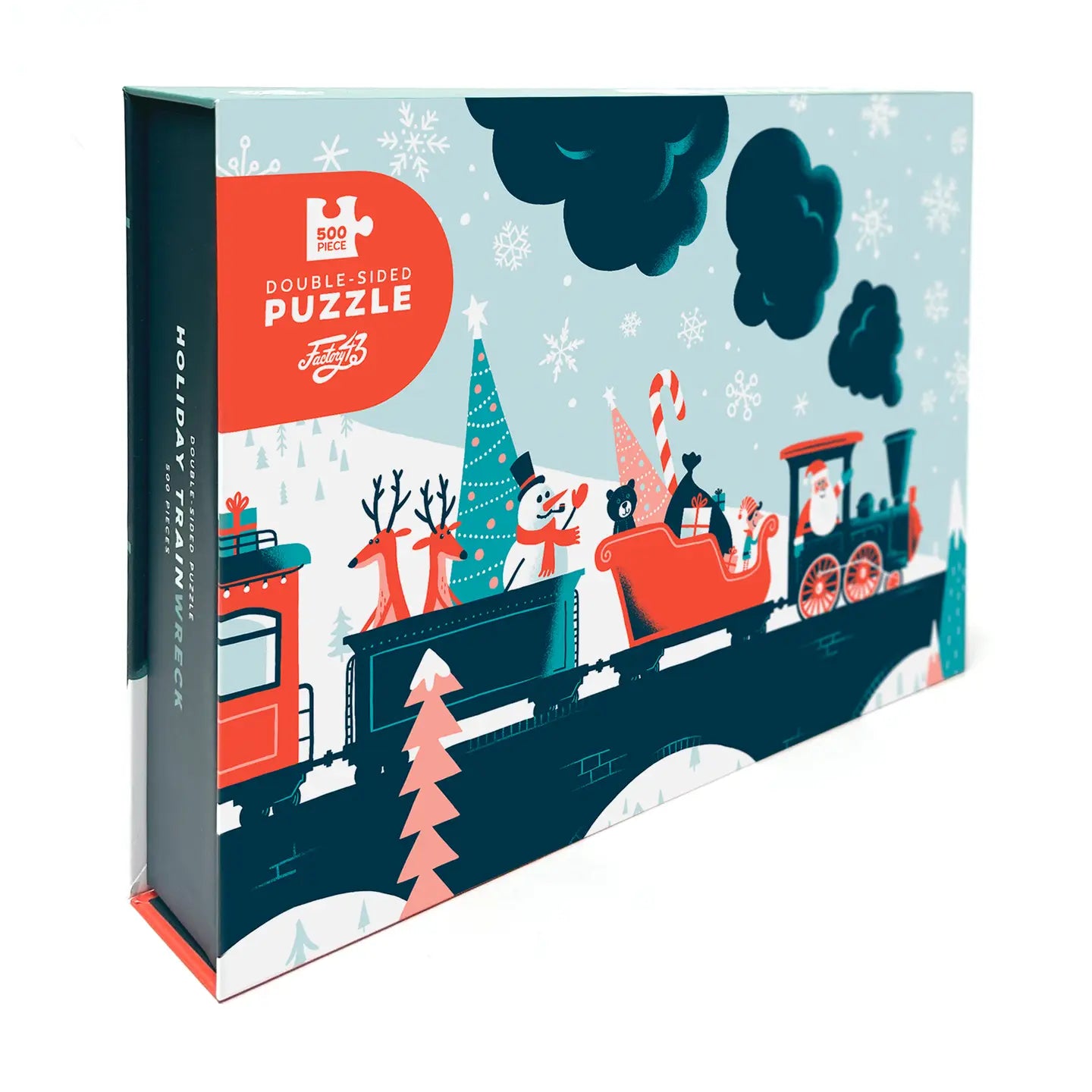 Holiday Trainwreck Puzzle by Factory 43