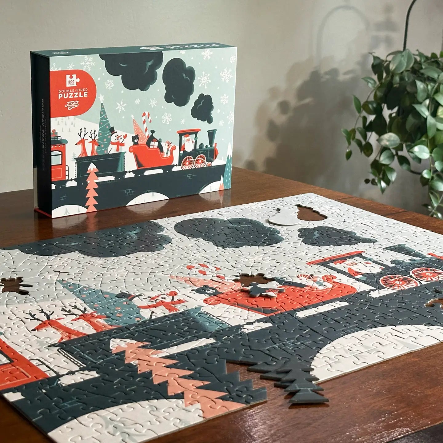 Holiday Trainwreck Puzzle by Factory 43