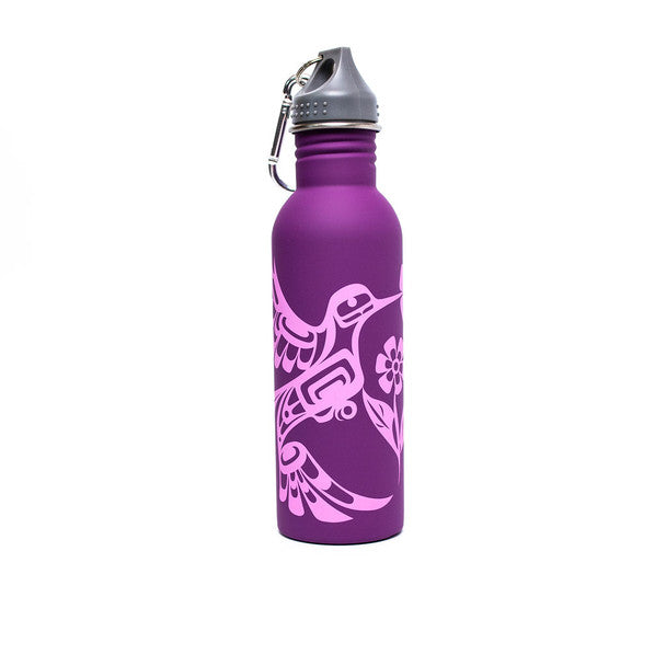 25 oz Water Bottle - Hummingbird by Francis Dick