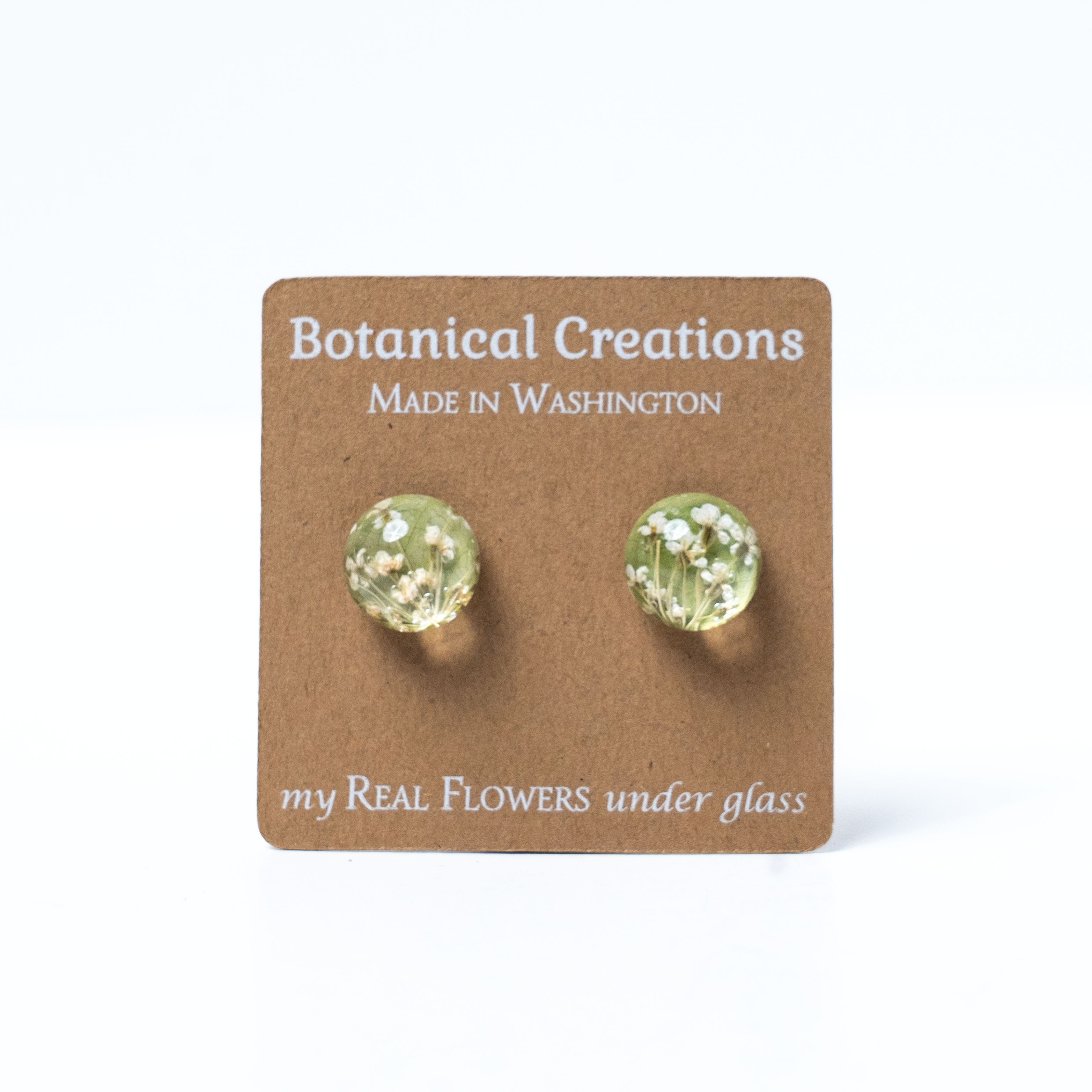 Meadow Whisper Studs Earrings by Botanical Creations