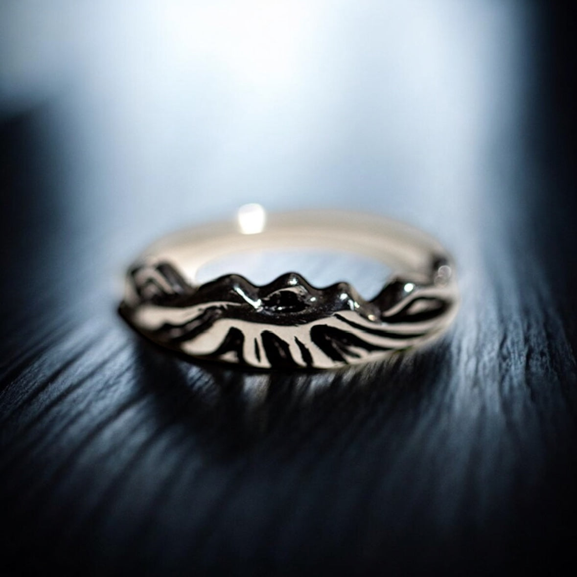 Mt. Rainier Ring - Sterling Silver