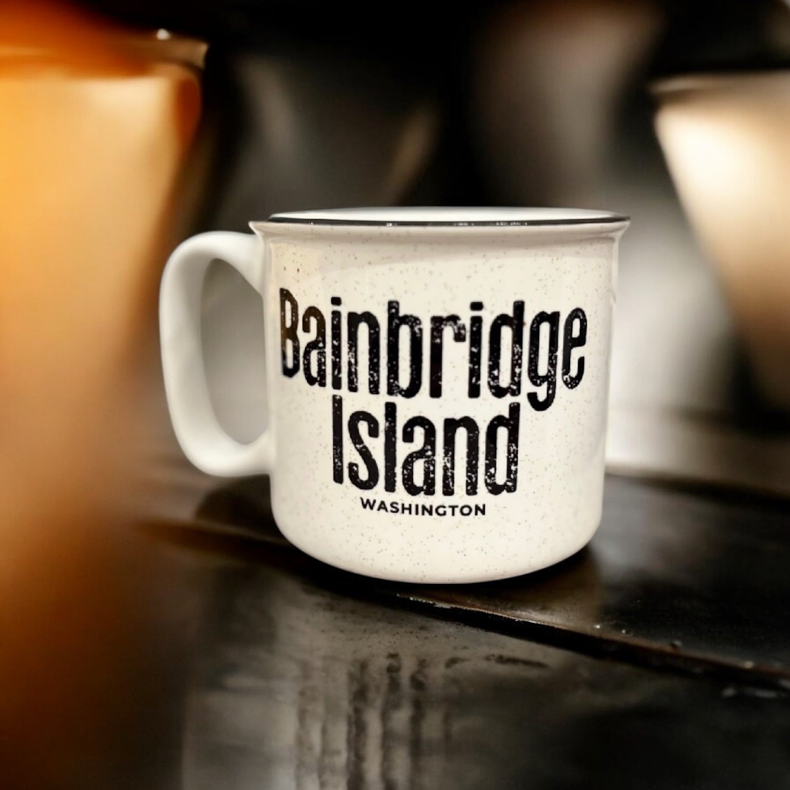 Bainbridge Island Ceramic Camper Mug 18oz.