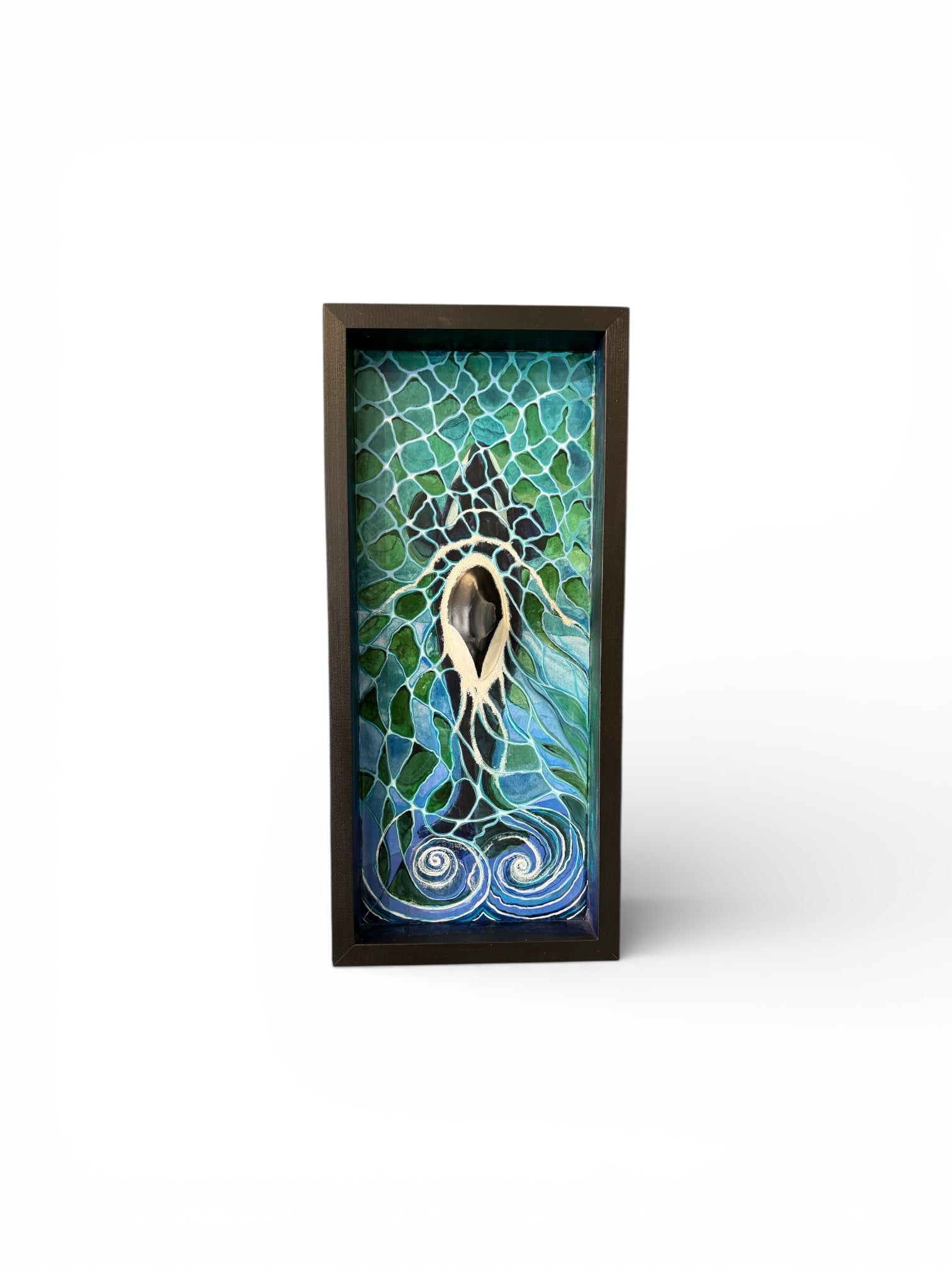 "Apex" Original Mixed Media by Jerry King