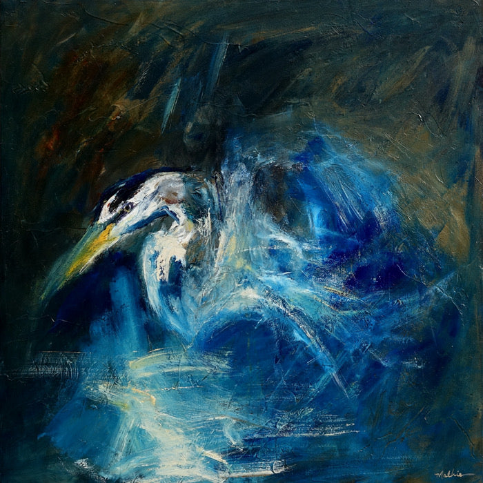 “Finding His Way Out of Darkness" - Christopher Mathie Fine Art