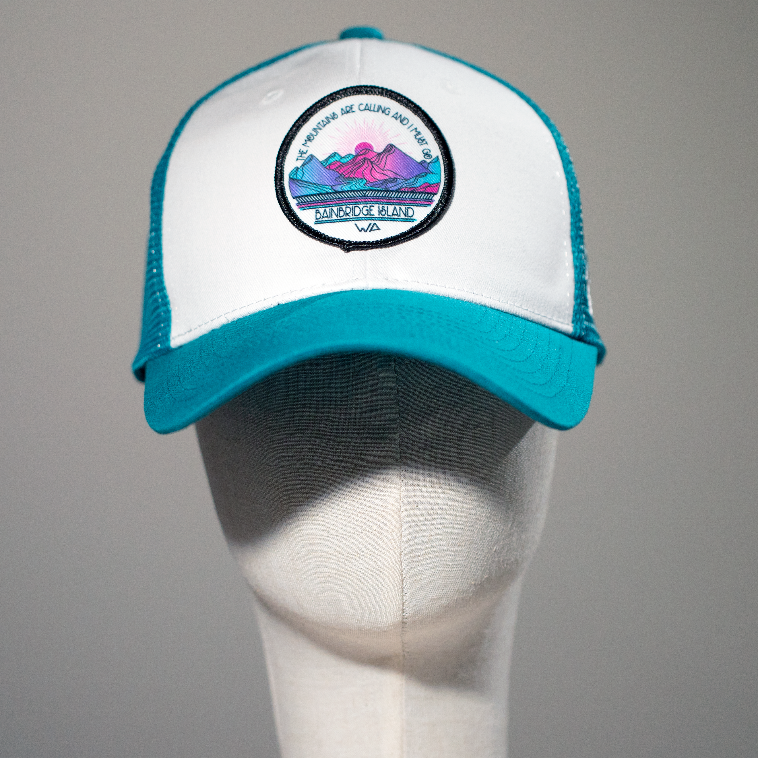 Bainbridge Island Busy Body Mountain/River | Trucker Hat