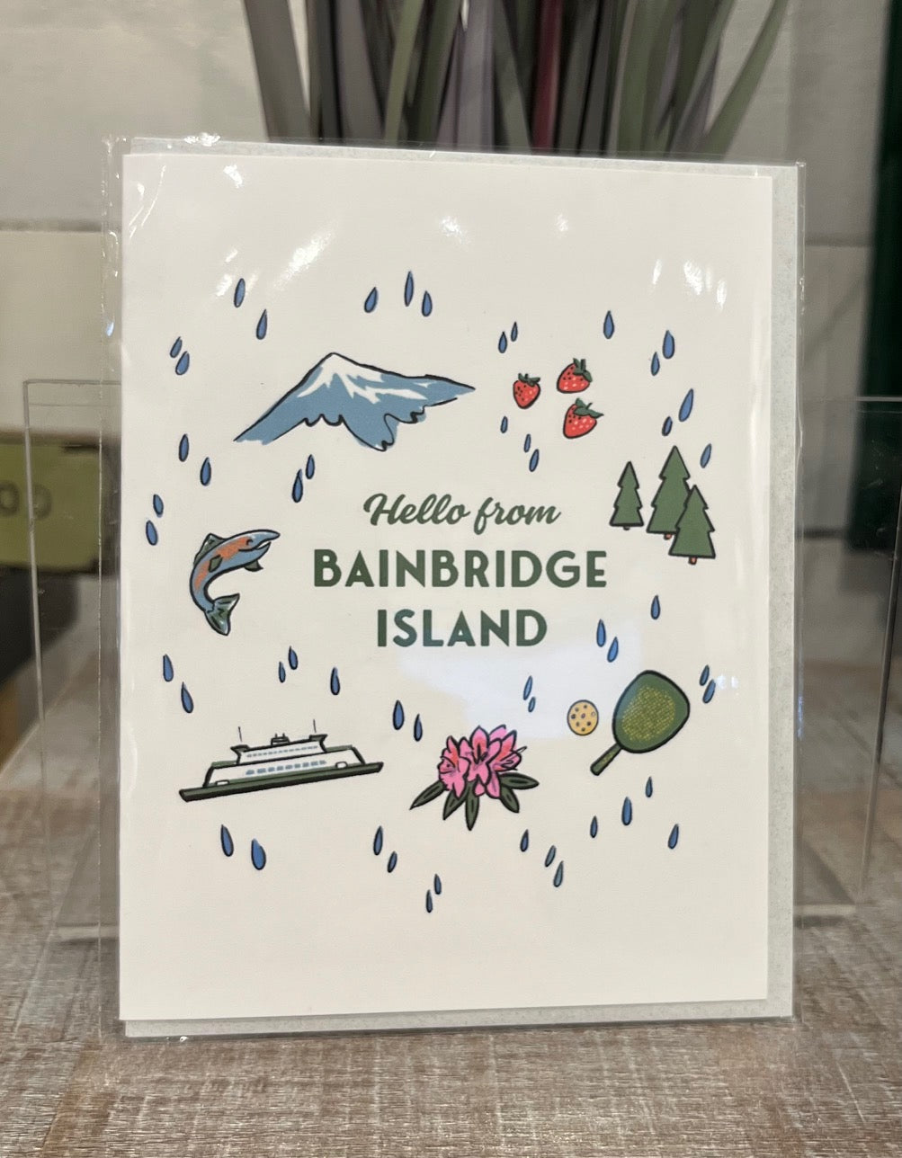 Hello From Bainbridge Island Sketches by the Sea