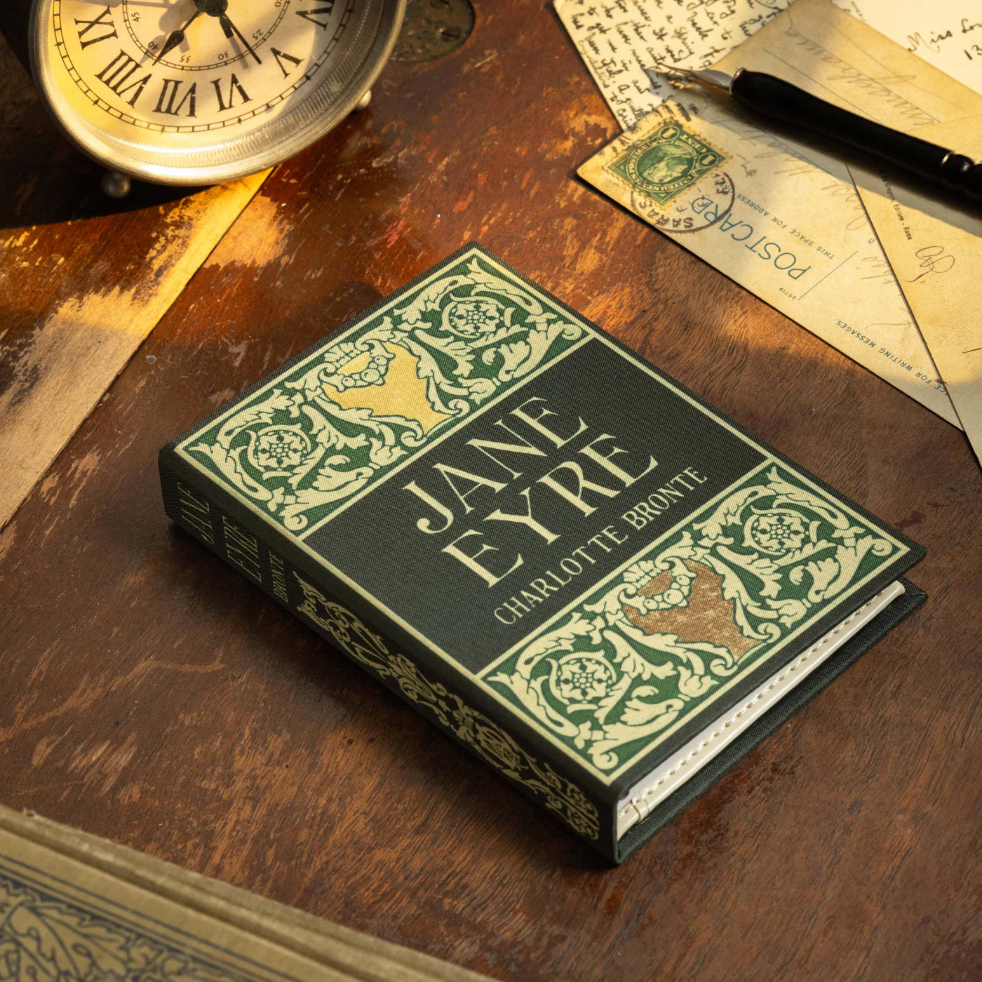 Jane Eyre {Forest Green} Passport/Notebook Wallet