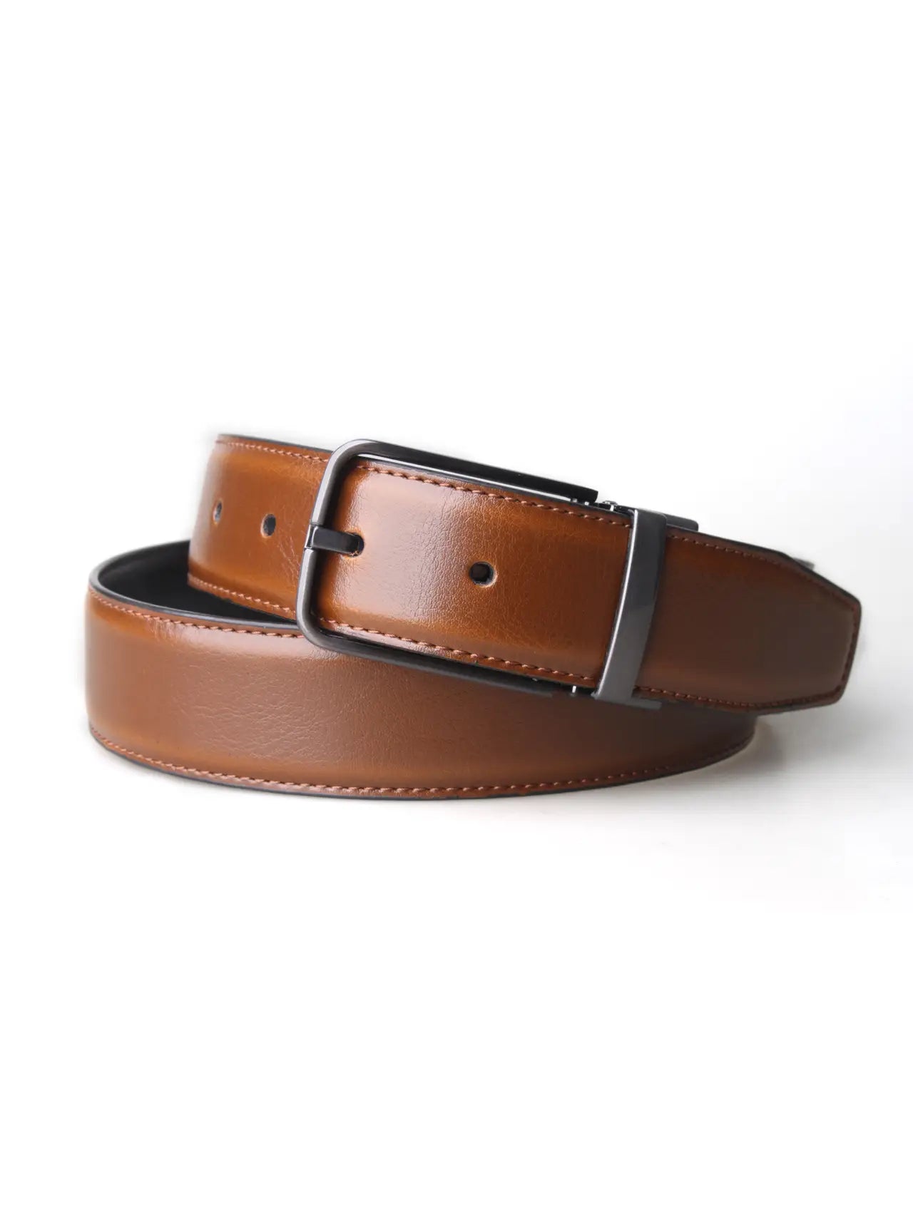 Kelvin Reversible Leather 3.5 CM Belt
