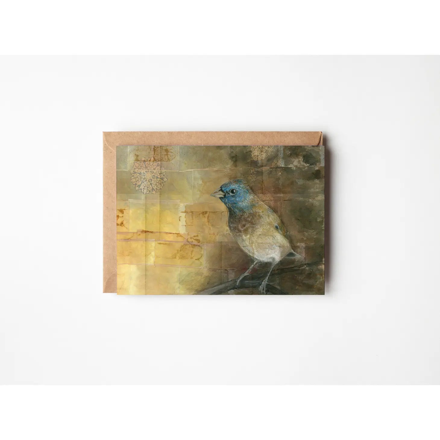 Lazuli Bunting Greeting Card