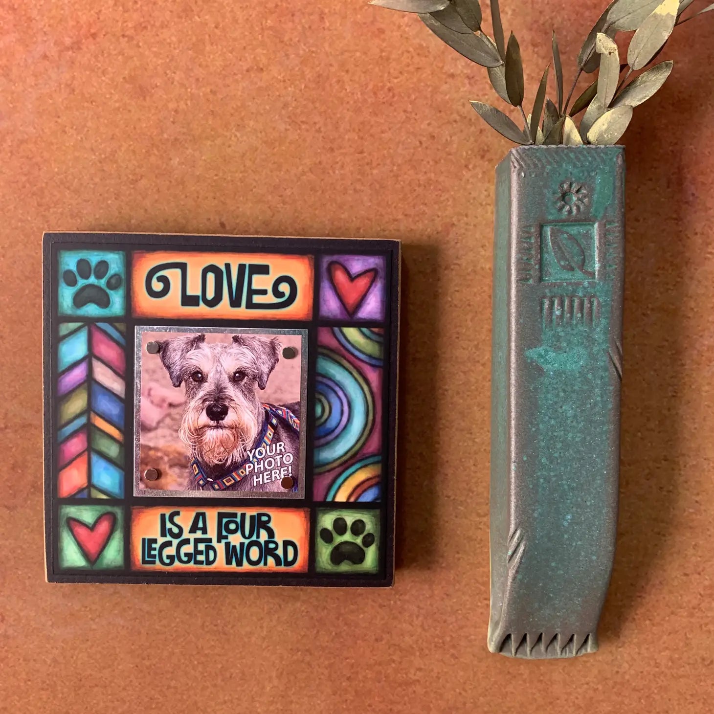 Four Legged Word Pet Picture Frame Wall Art