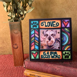 Four Legged Word Pet Picture Frame Wall Art