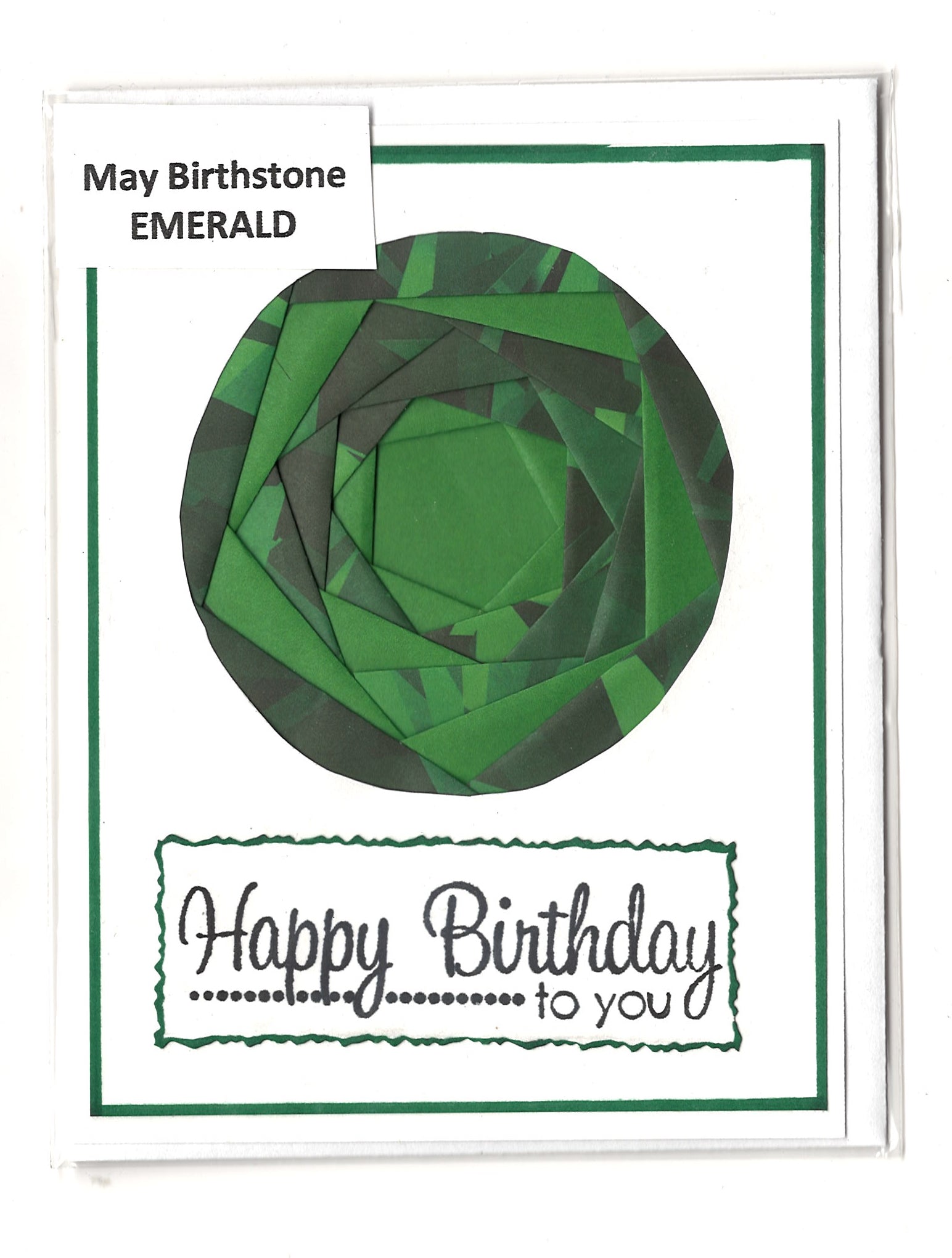 Birthstone Birthday Card | Helen Hecker