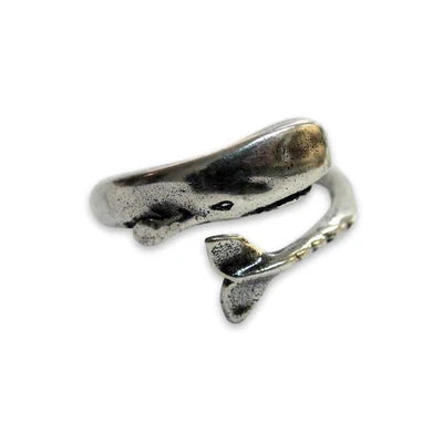 Sperm Whale Ring | Bronze