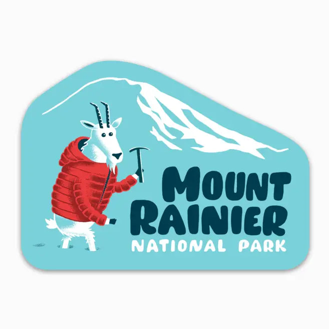 Mount Rainier Acrylic Magnet