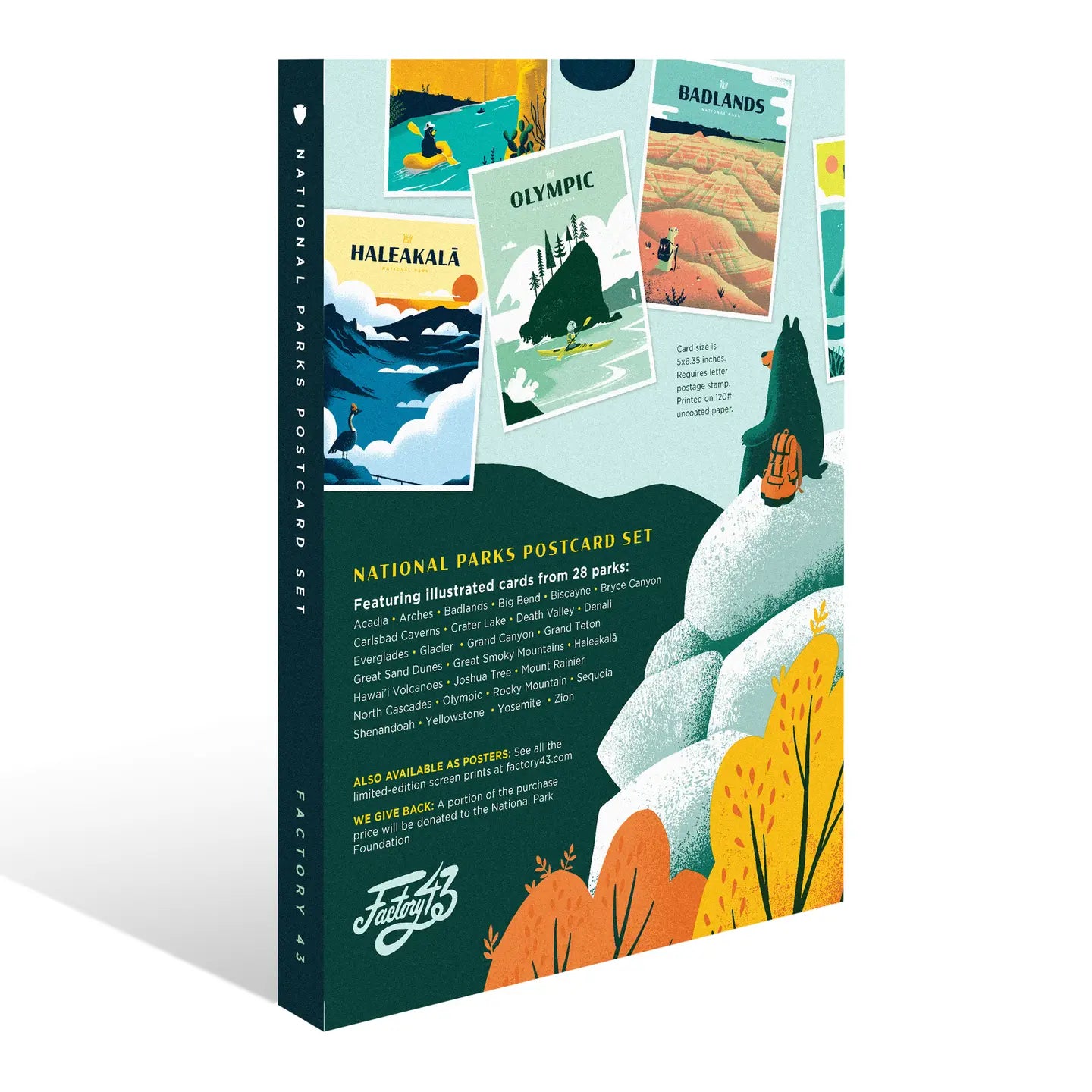 National Parks Postcard Set (2nd Edition)