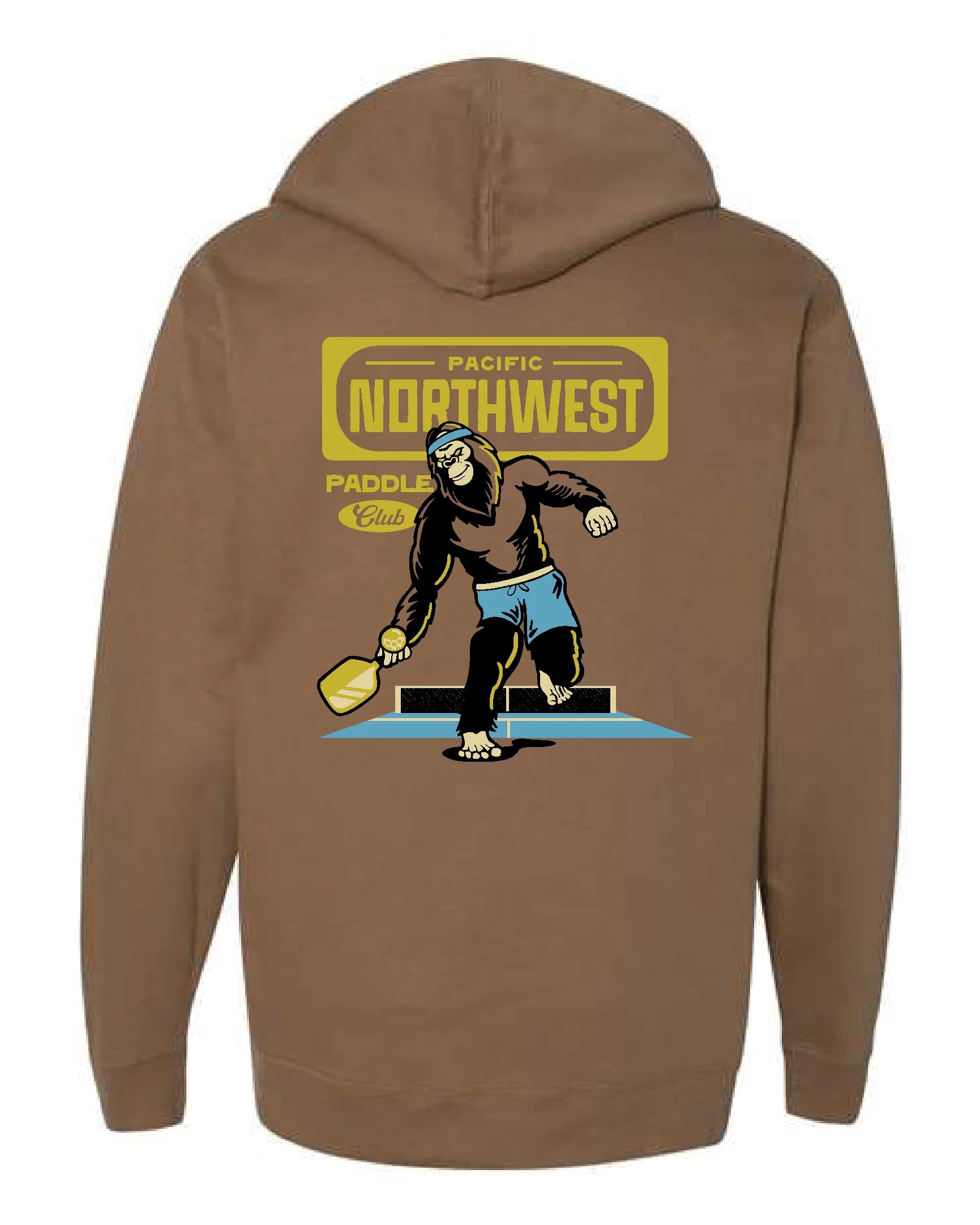 Bainbridge Island Pickleball Hoodie Mushroom