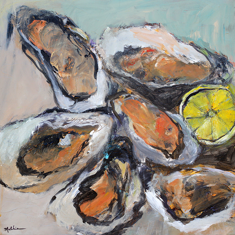 "Oyster On the Half Shell" Christopher Mathie Fine Art