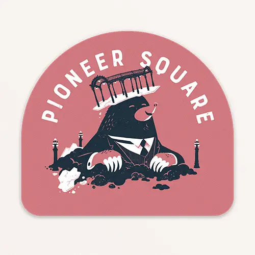 Pioneer Square Sticker