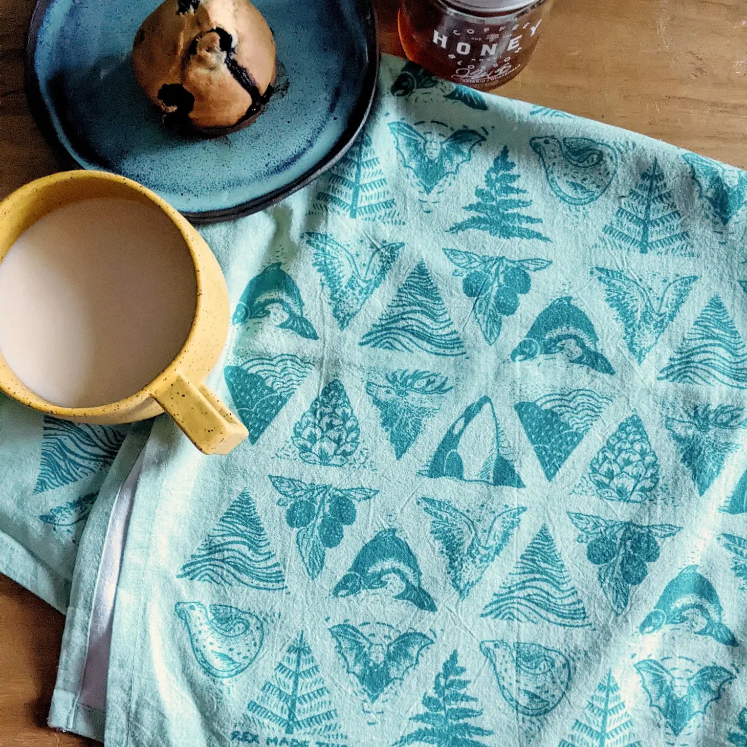 PNW Kitchen Towel - GREEN