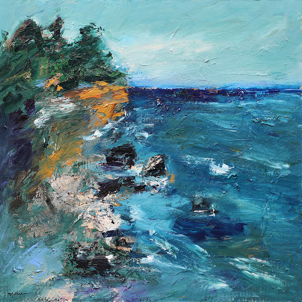 "Pacific Northwest Saltwater" Christopher Mathie Fine Art