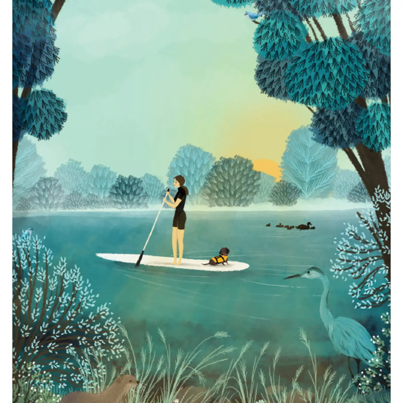 Paddleboarding Card