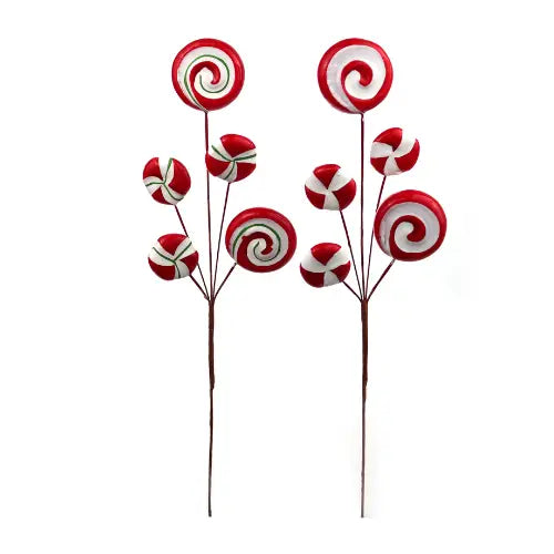 Peppermint Candy Lollipops