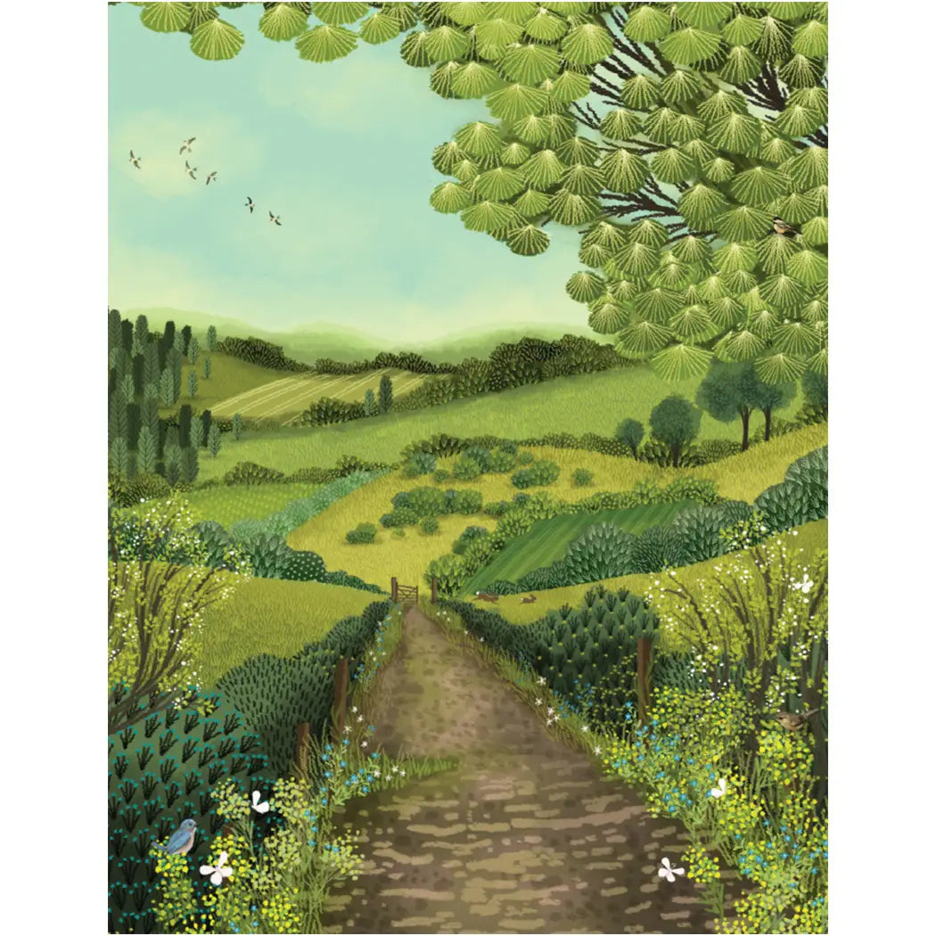 Quiet Countryside Sympaty Card