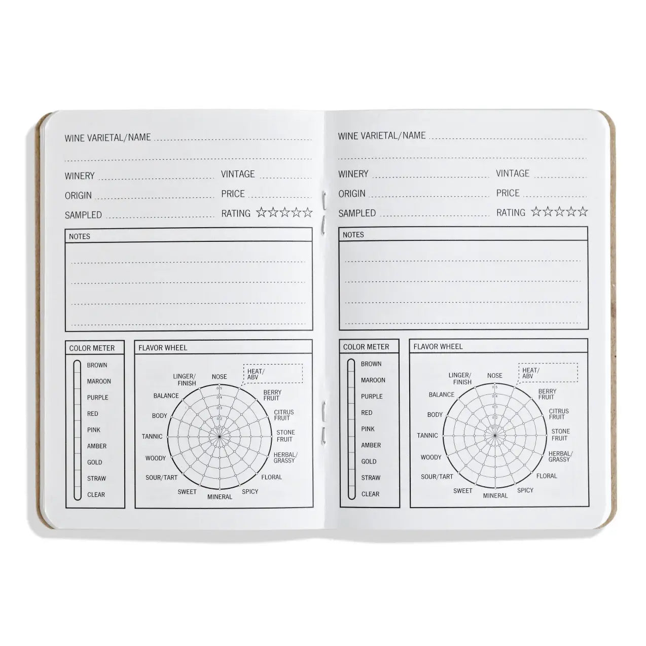 Red Wine Journal by 33 Books