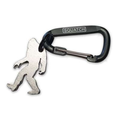 Minisquatch Keychain Bottle Opener w/ Carabiner