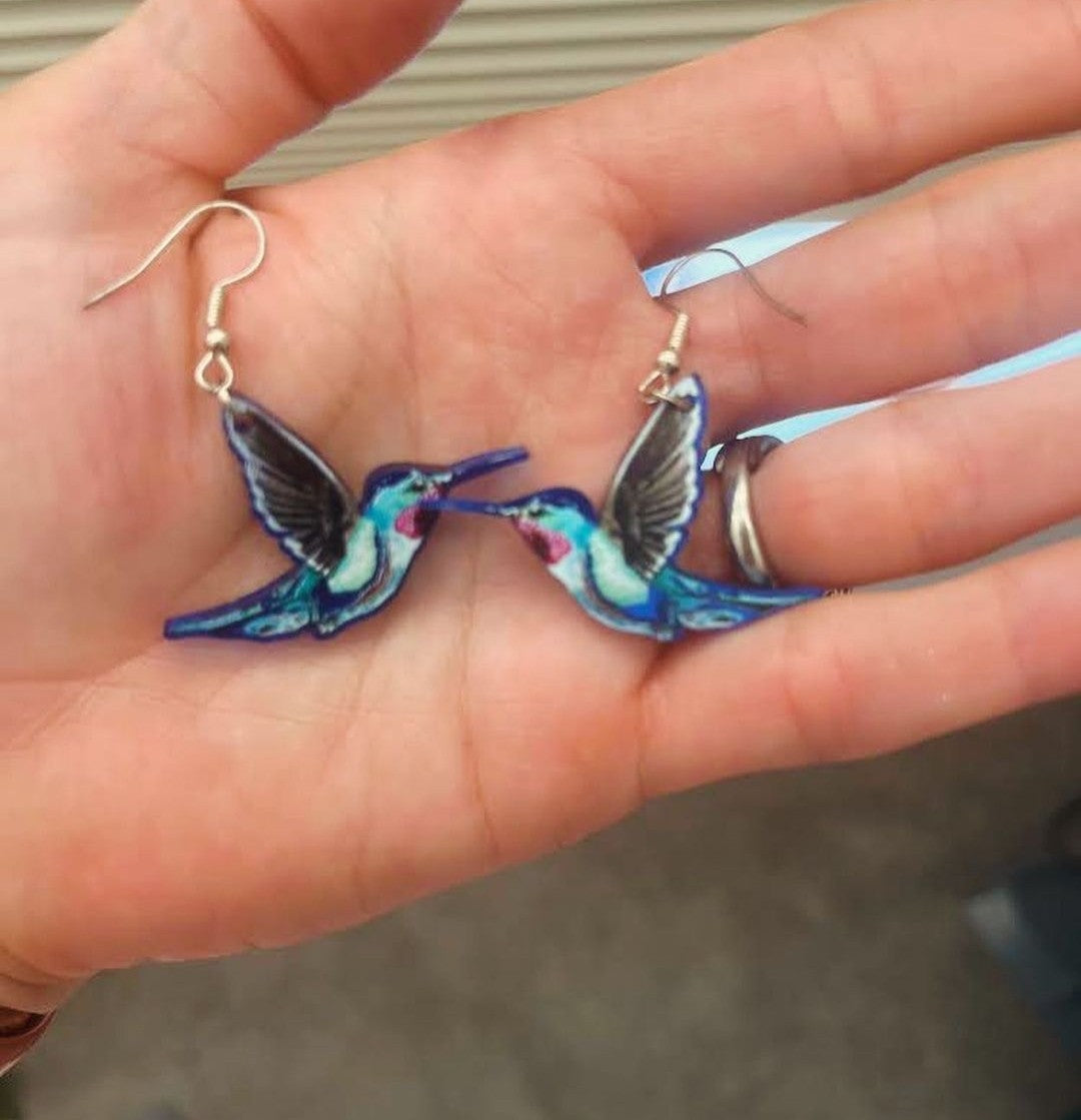 Hummingbird Earrings