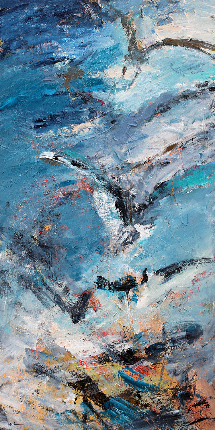 Seagulls Over Saltwater
